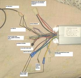 ricambi bici scooter elettrica