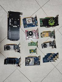 Stock schede video varie