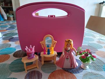 Playmobil principessa con valigetta