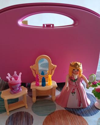 Playmobil principessa con valigetta