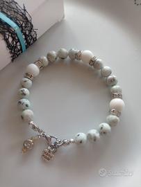 Bracciale uomo unisex con agata 💙 LuaCreazioni 💙