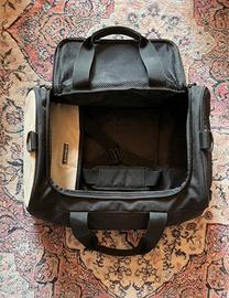 Borsa da viaggio / palestra Samsonite nera e beige