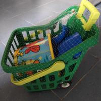 Set da spiaggia con carrello per la spesa NUOVO