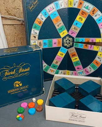 Gioco scatola Trivial Pursuit Master completo 