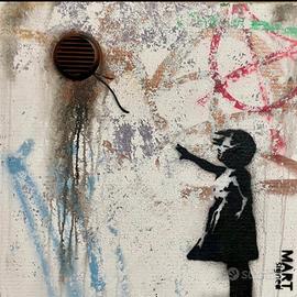 Opera street art originale di Mart Signed