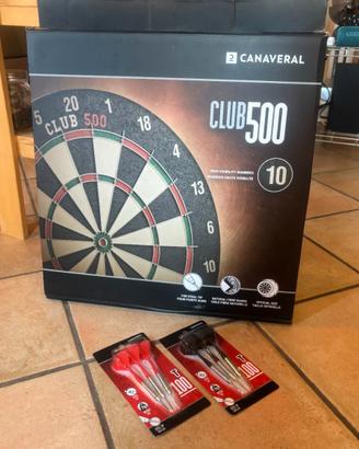 Dart Board Bersaglio Freccette Professionale - Con 12 Freccette In Metallo E Accessori - Ideale Per Principianti Ed Esperti Gioco Freccette Adulti - Foto 10