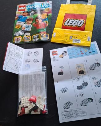 Set Passaporto LEGO con Timbri + Magazine +Polybag