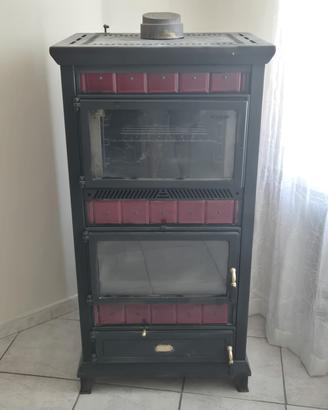 stufa Arco a legna, più forno