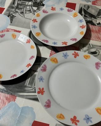 Servizio piatti porcellana da 12