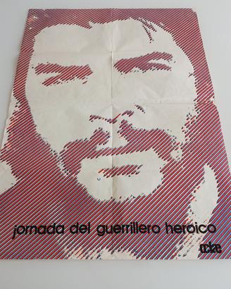 MANIFESTO ORIGINALE CUBANO ERNESTO "CHE" GUEVARA