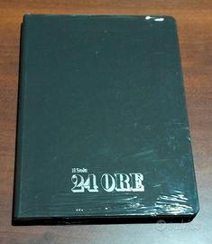 Agenda Il Sole 24 Ore pagine color salmone a righe