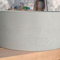 Lavabo vaso in cemento