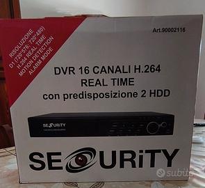 DVR 16 canali H264 Real time, nuovo