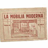 Raro Album Antico di Design: "LA MOBILIA MODERNA"