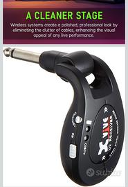 XVIVE U2 - Sistema Wireless Digitale per Chitarra