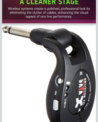 XVIVE U2 - Sistema Wireless Digitale per Chitarra