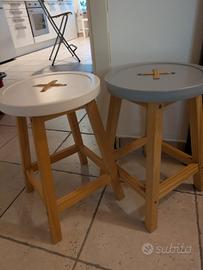 coppia di sgabellini 