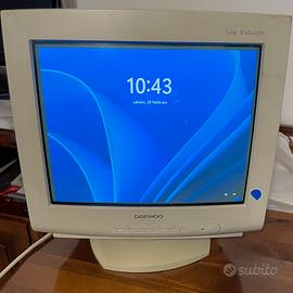 Monitor CRT Daewoo 532B per retropc, collezionismo