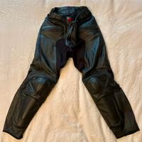 Dainese pantaloni pelle uomo taglia 48