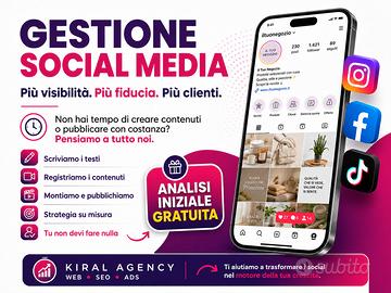 Gestione Social Media per aziende e attività