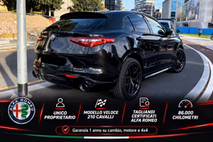 Stelvio veloce 210cv 4x4 KM ORIGINALI UNICOPROPIET