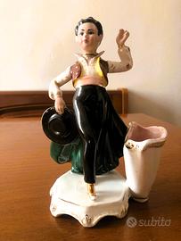 Statuina in ceramica ballerino spagnolo