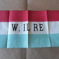 Rare bandierine  del ventennio  in carta  telata