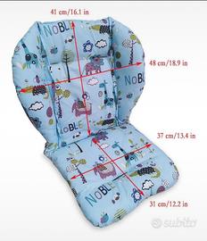 Cuscino seggiolone/passeggino