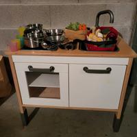 Cucina bambini con accessori