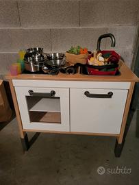 Cucina bambini con accessori