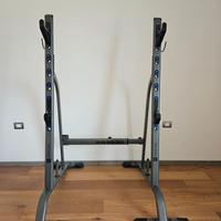 Half Rack Domyos RBR 530 - Squat, panca piana
