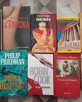 Lotto 10 libri assortiti - Thriller e Classici