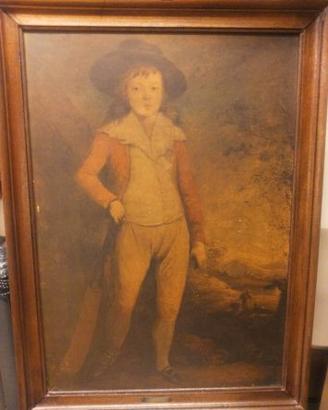 RITRATTO DI GIOVANE : Riproduz. di T. Gainsborough