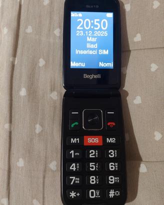 cellulare GSM con tasto di chiamate di soccorso 