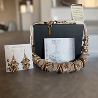 Set Girocollo e Orecchini "Dim Bijoux" - Nuovo