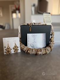 Set Girocollo e Orecchini "Dim Bijoux" - Nuovo