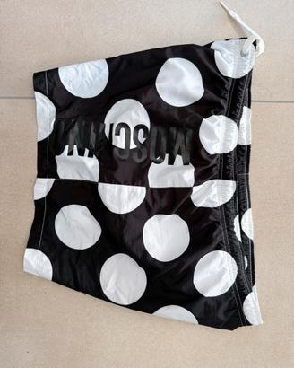 Costume Boxer Moschino - Nero a Pois Bianchi