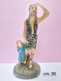 
Pastore Presepe in GESSO cm. 35