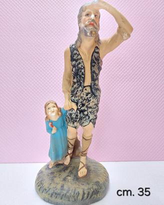 
Pastore Presepe in GESSO cm. 35