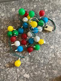 Palline illuminate per addobbi Natale