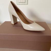 Décolleté Gianvito Rossi Piper Bianca 36.5