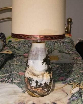 Lampada Vintage Anni '50 Ceramiche Italia Albisola