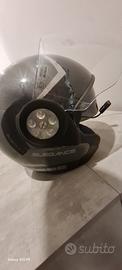 Casco Jet con auricolare 