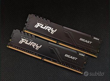 Kingston FURY Beast 2/16GB=32 3600MHz DDR4