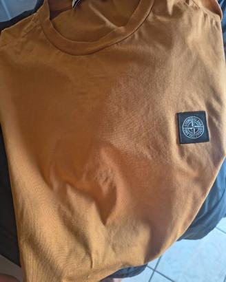 T shirt gialla Stone Island originale indos 3 volt