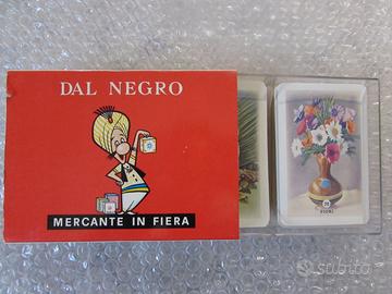 Mercante in fiera , carte da gioco anni 70