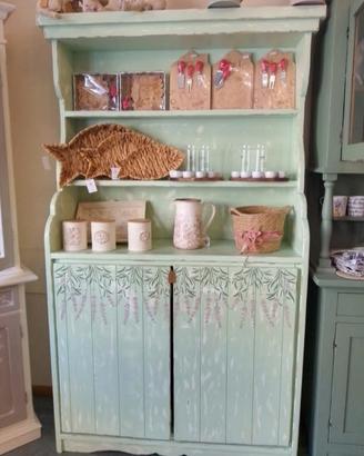 credenza piattaia shabby chic 