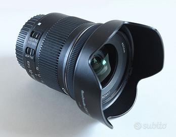 Ottica zoom grandangolo 10-18 x Canon ef-s