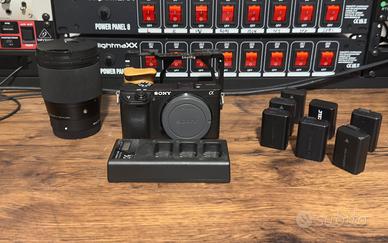 Sony A6400 + Sigma 16mm F1.4 + Accessori