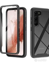 Custodia per Samsung Galaxy S23 cover nera